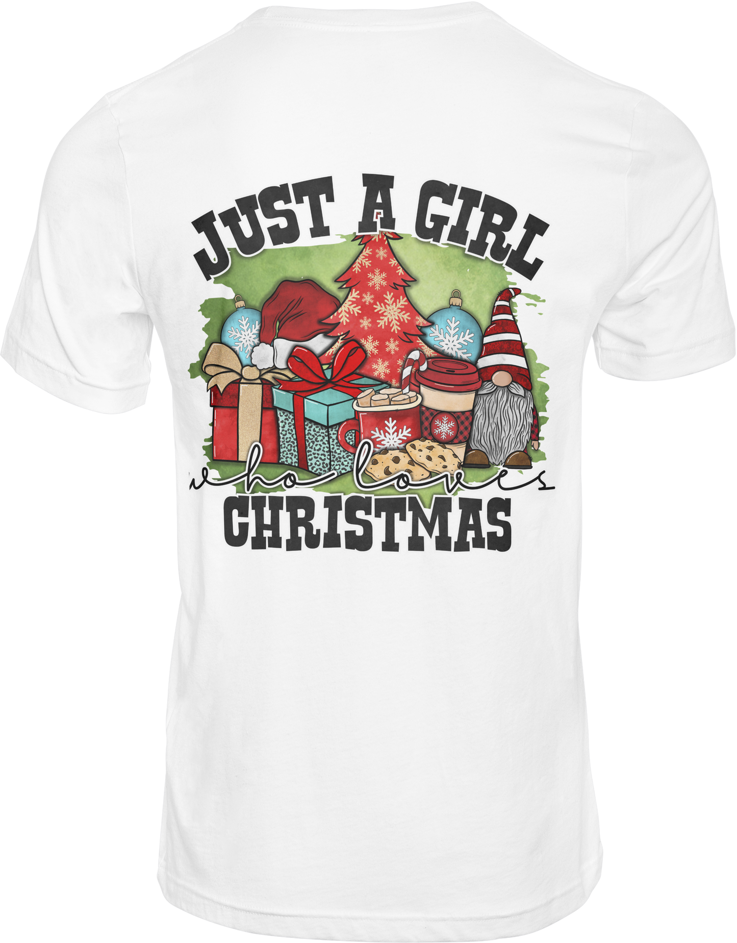 Just a Girl... Christmas T-Shirt