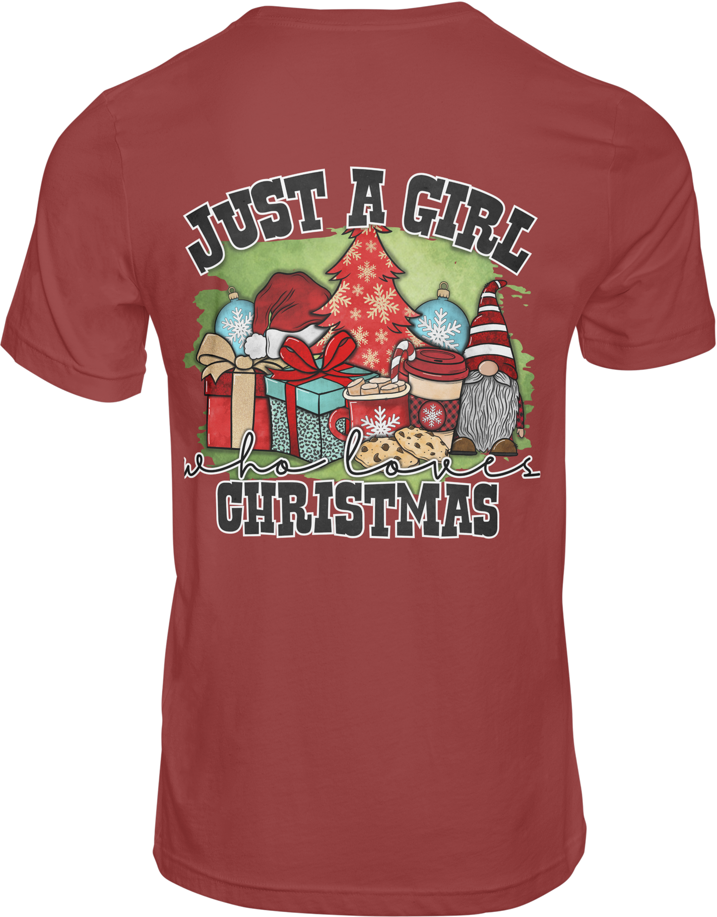 Just a Girl... Christmas T-Shirt