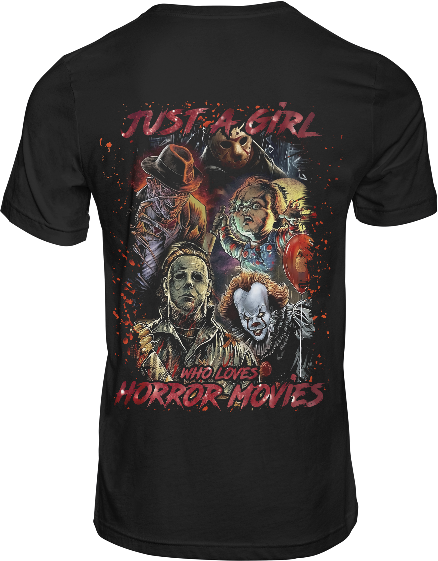 Horrormovie Girl T-Shirt