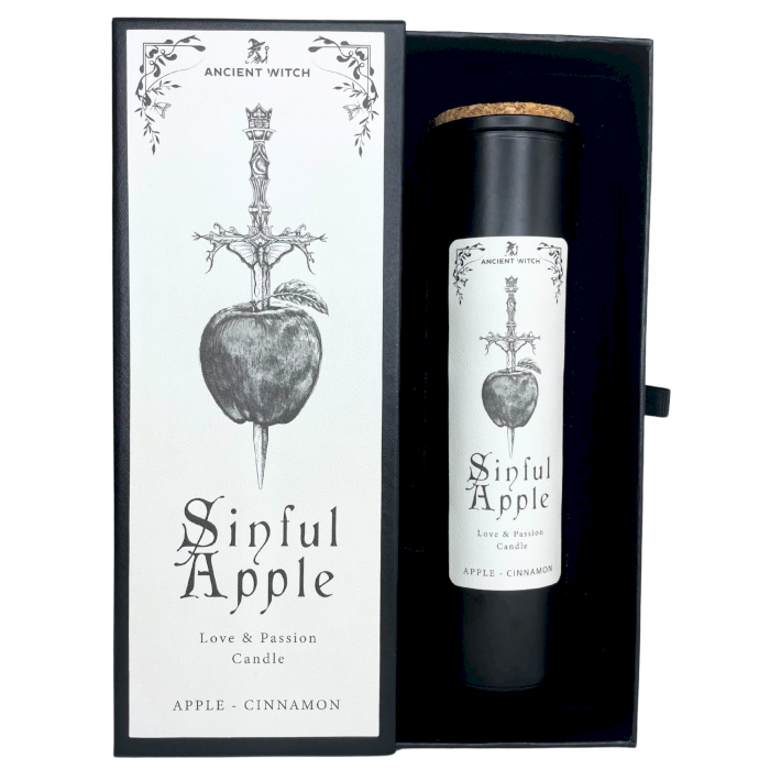 Uralte Hexen-Reinigungskerze - Sinful Apple