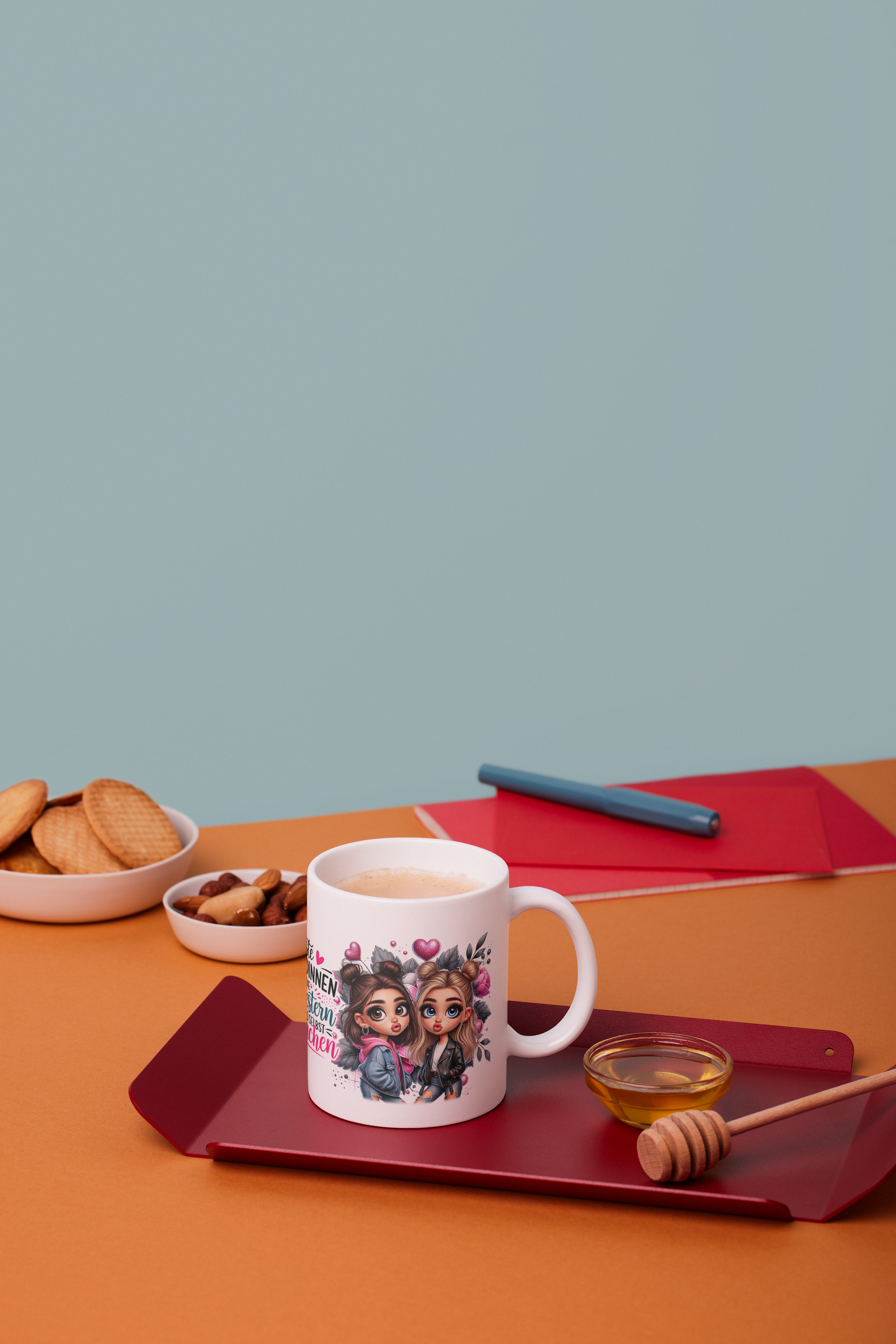 Einhorn Tasse Spruch - Beste Freundinnen