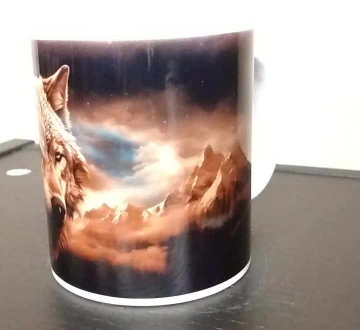 Tasse Mug Geschenk Wolf Mystic Magie Tier