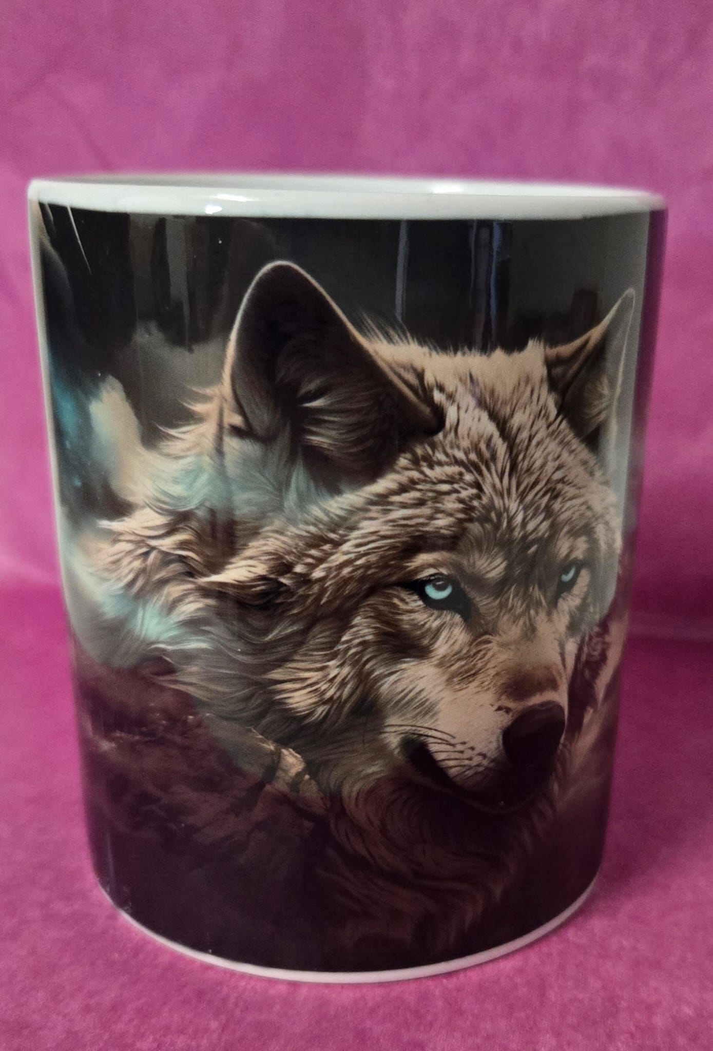 Tasse Mug Geschenk Wolf Mystic Magie Tier