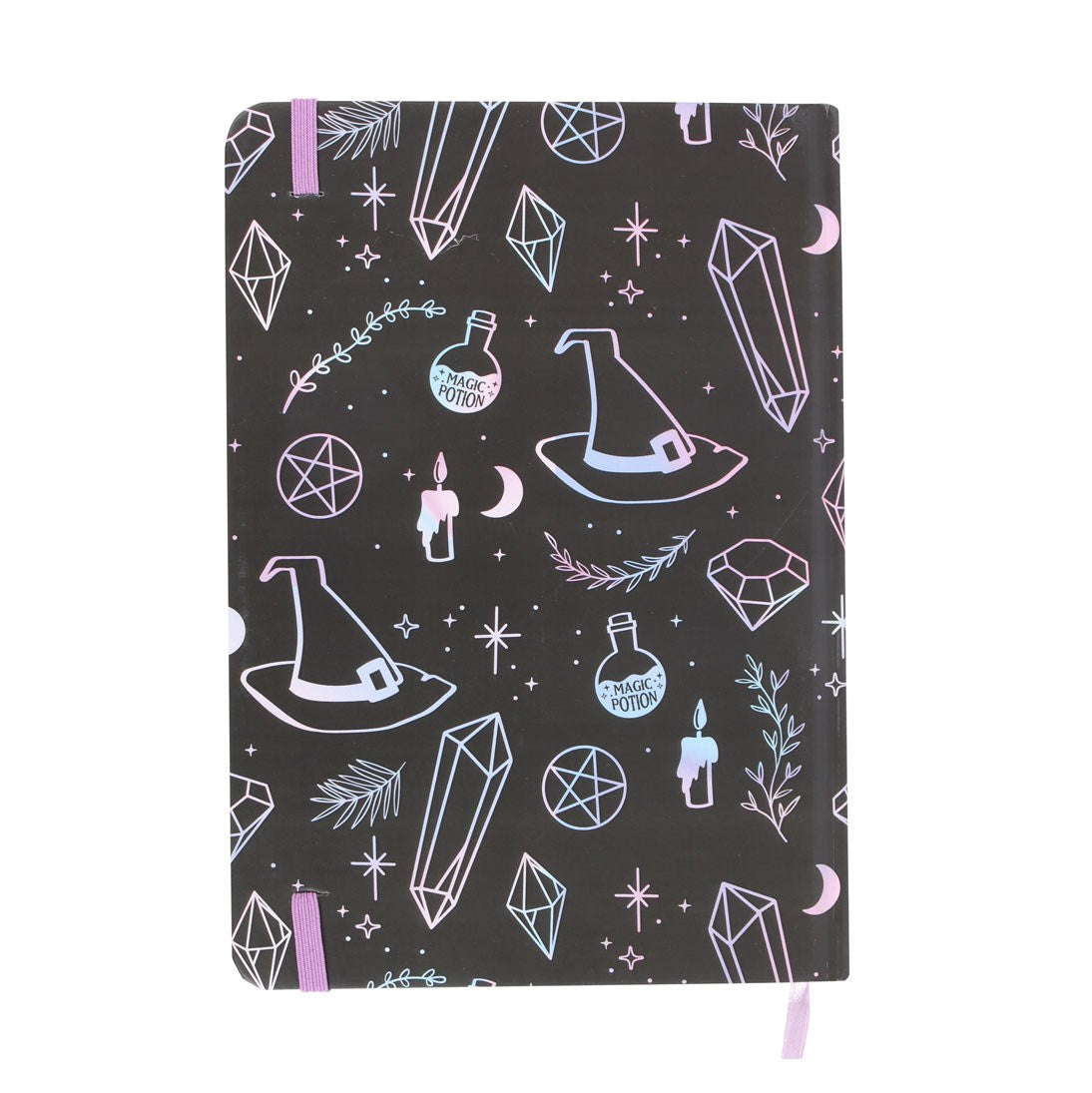 Notizbuch A5 Hexe Kristalle