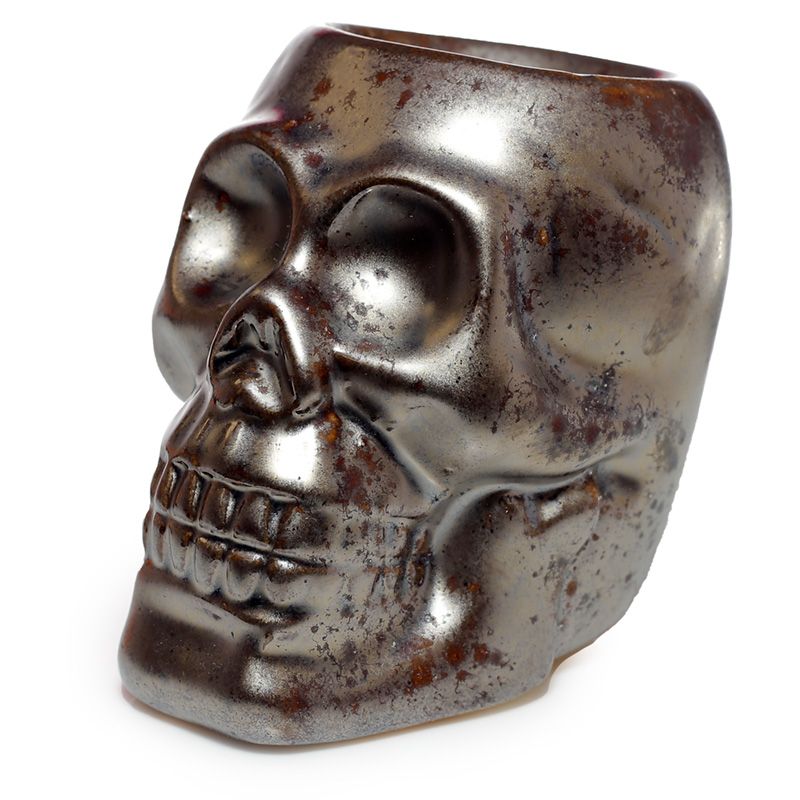 Eden Totenkopf kleine Duftlampe aus Keramik