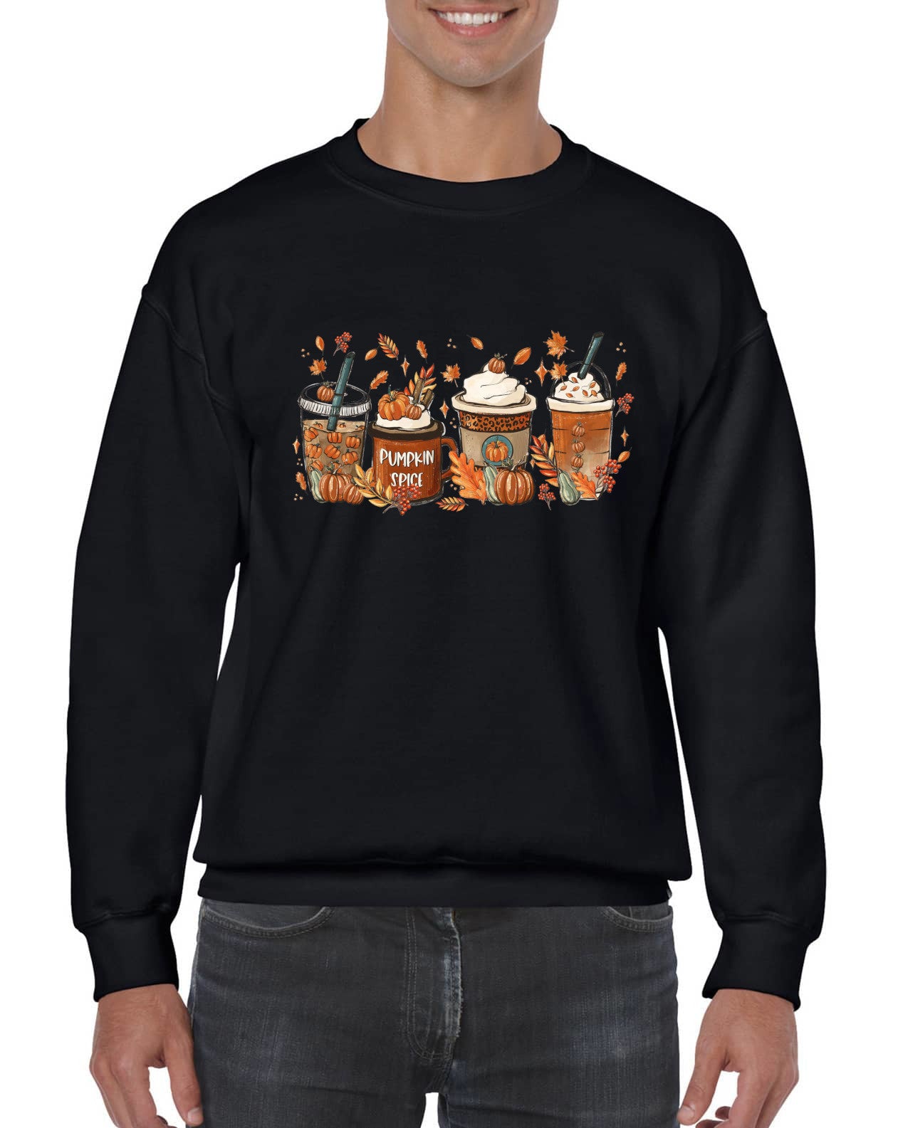 Pullover Herbst Autumn Kaffee Coffee Geschenk Kleidung
