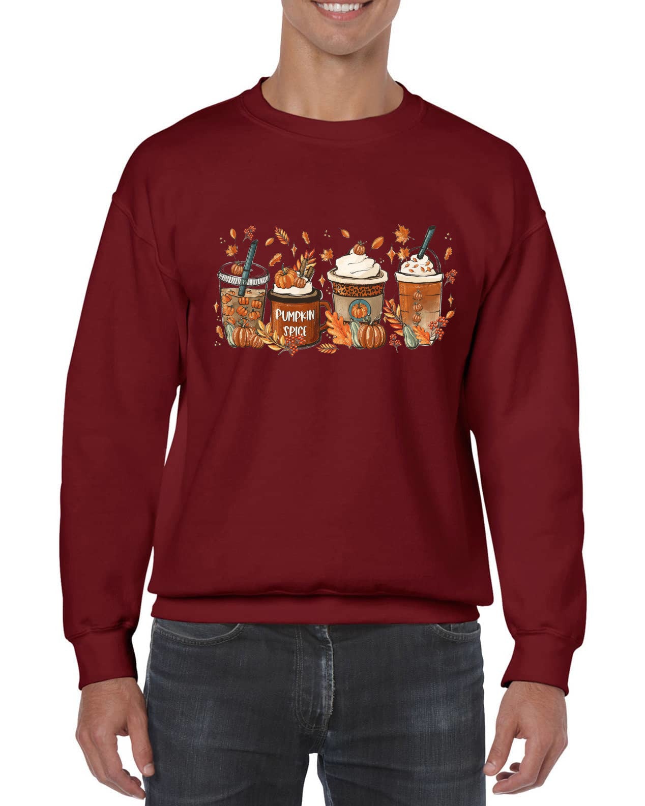 Pullover Herbst Autumn Kaffee Coffee Geschenk Kleidung
