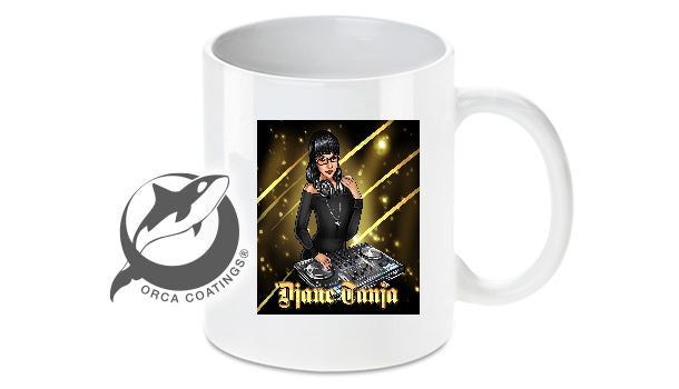 Djane Tanja Kaffeetasse