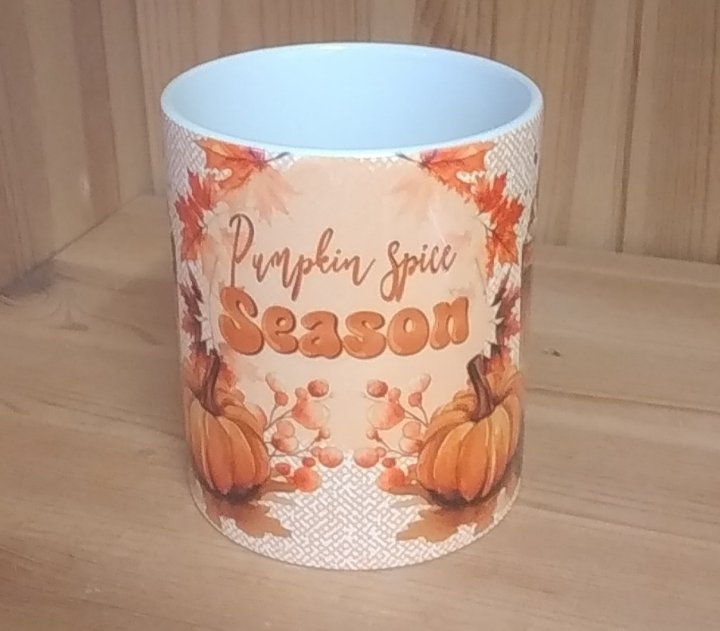 Tasse Herbst Autumn Kürbis Pumkon Season Blätter Tee Kaffee Mug Geschenk