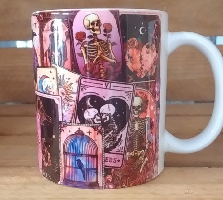 Tasse Geschenk Tarot Magie Hexe Witch