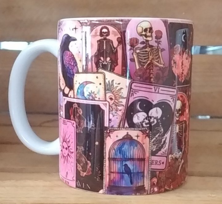 Tasse Geschenk Tarot Magie Hexe Witch