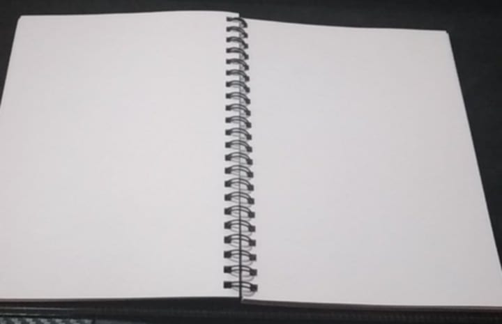 Notizbuch schwarz personalisiert