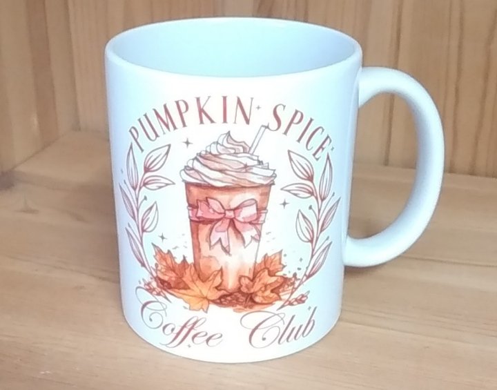 Tasse "Pumpkin Spice - Coffee Club" Herbst Autumn Kürbis Tee Kaffee Mug Geschenk