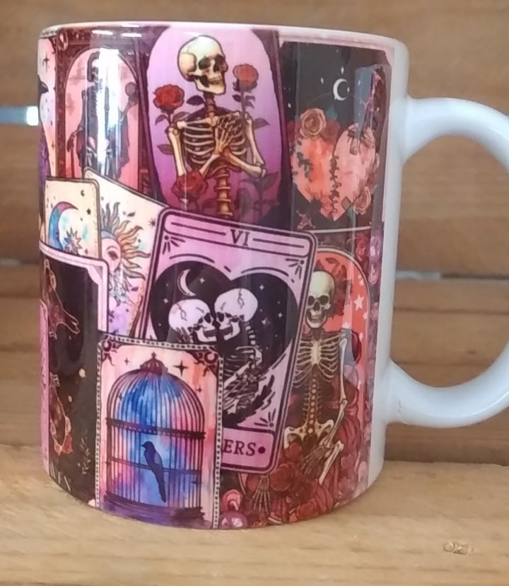 Tasse Geschenk Tarot Magie Hexe Witch