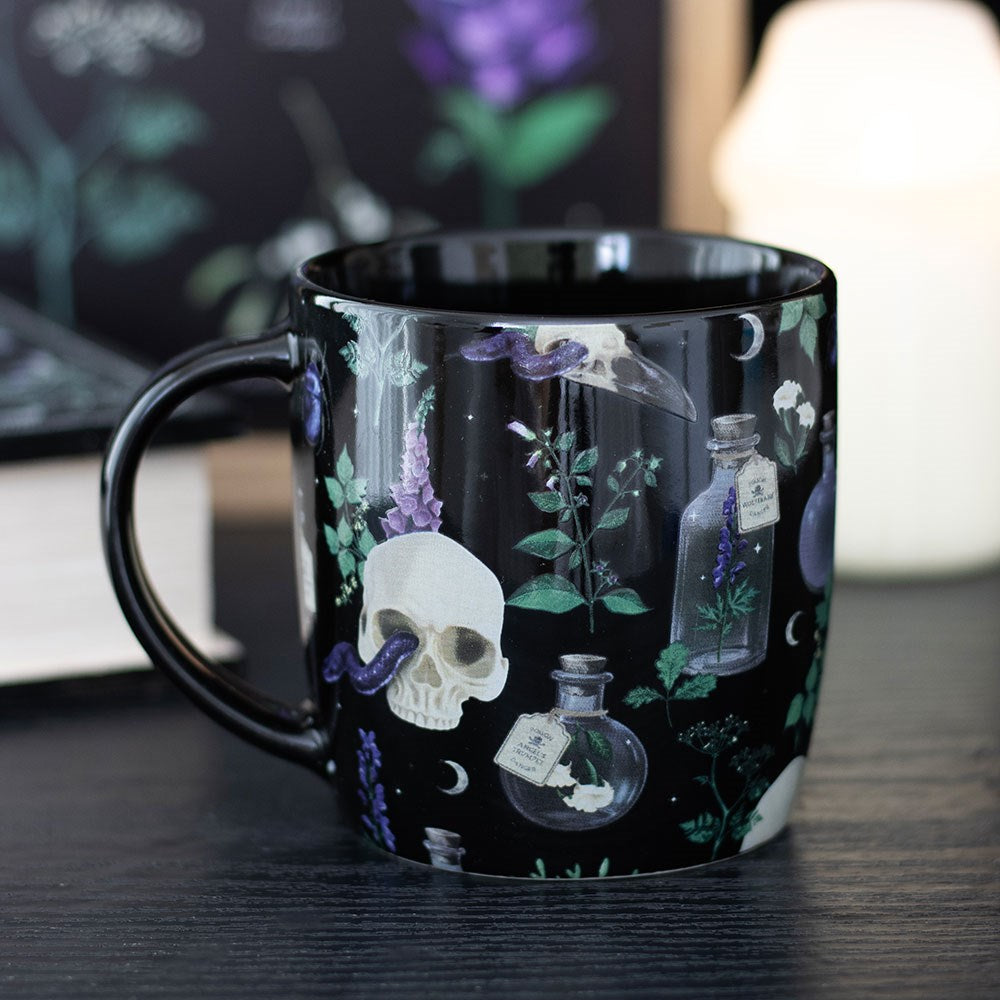 Schöne mystische Gift und Ranken Tasse