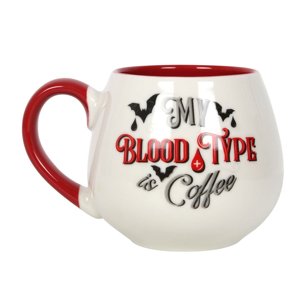"my blood type is Coffee" Tasse (Meine Blutgruppe ist Kaffee)