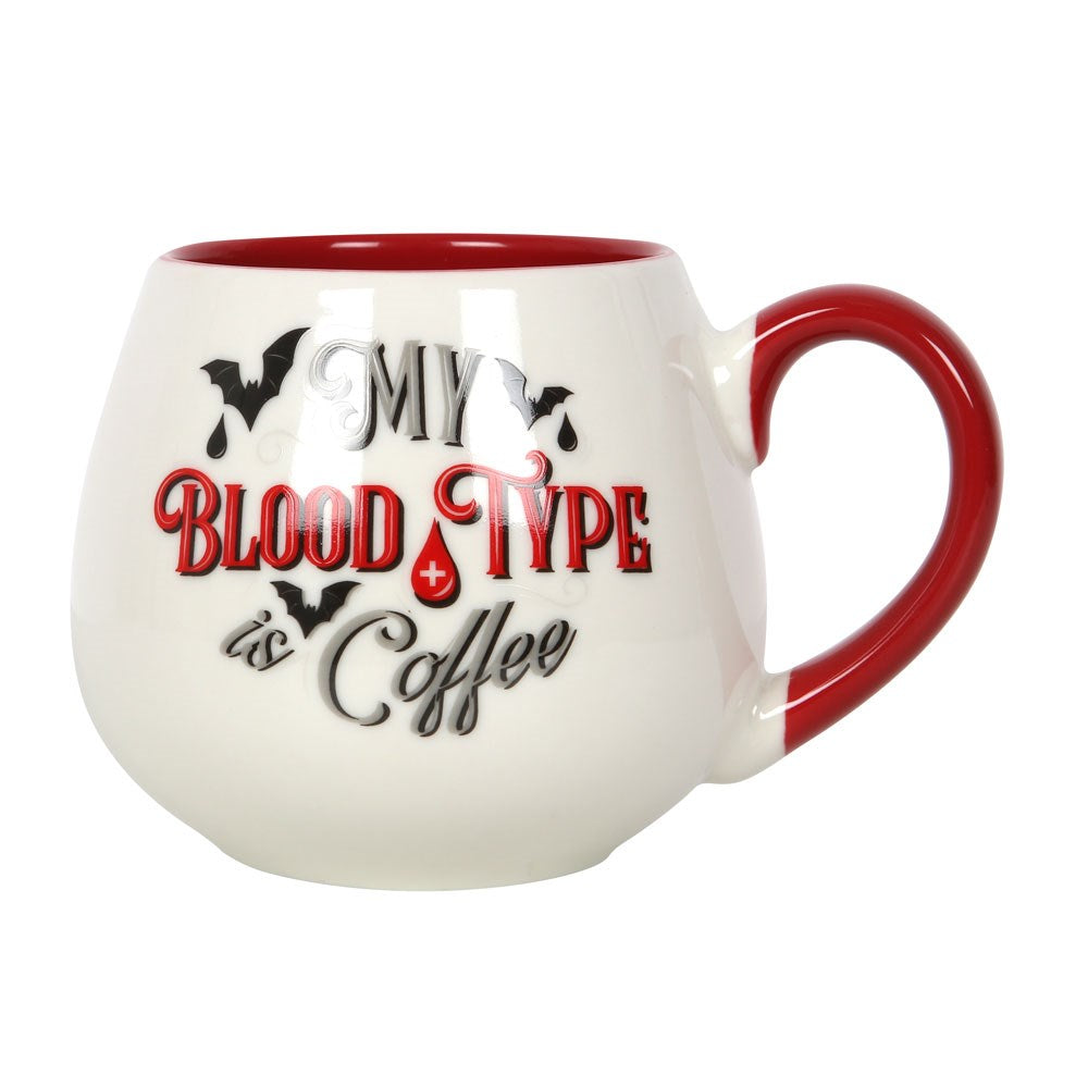 "my blood type is Coffee" Tasse (Meine Blutgruppe ist Kaffee)