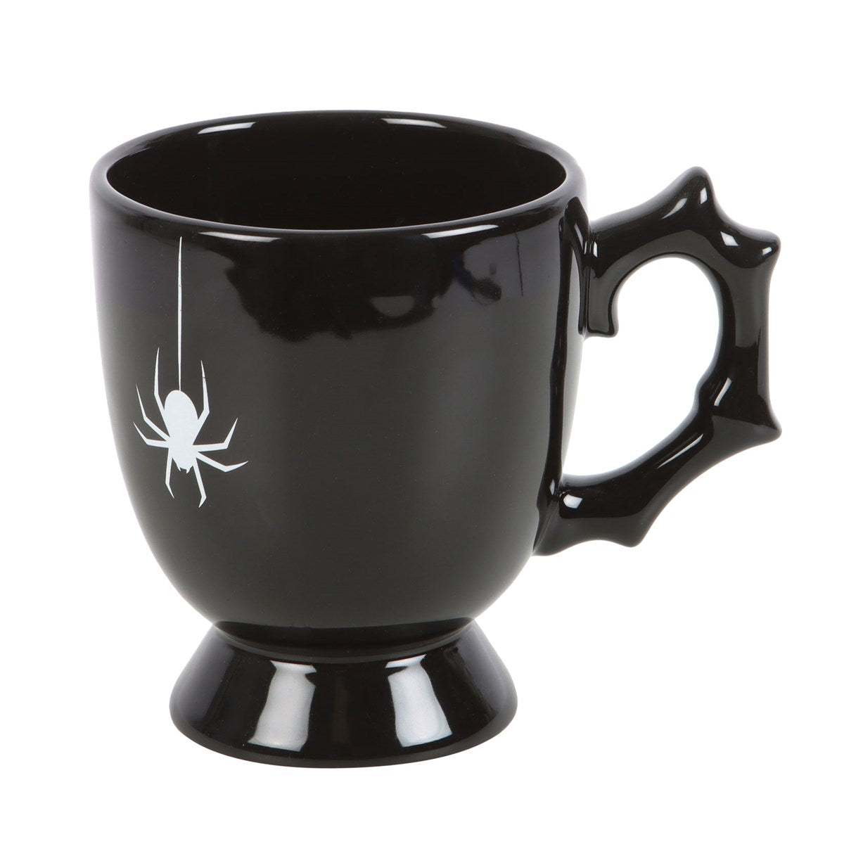 Schwarze Spinnen Tasse