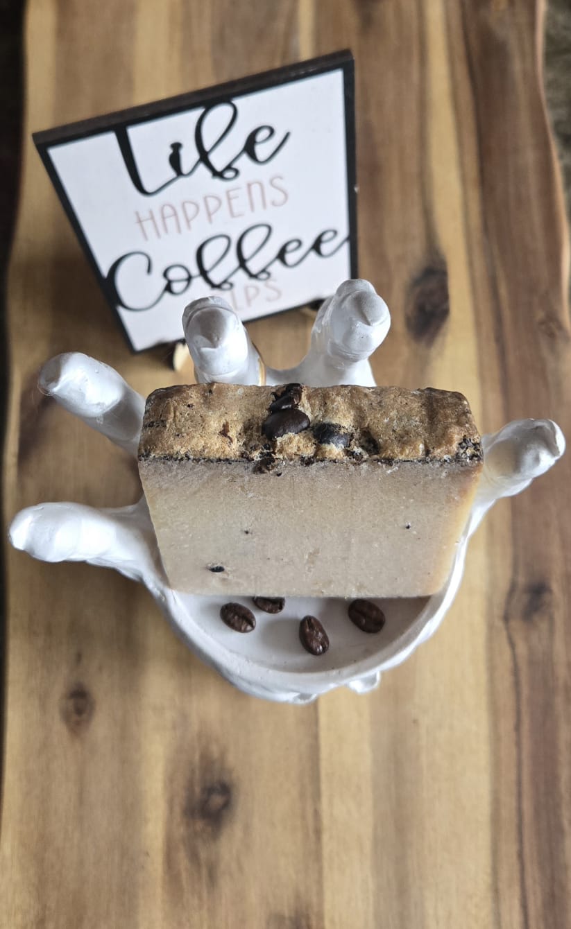 Handgemachtes Seifenstück - Café Latte