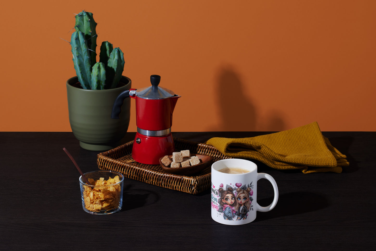 Einhorn Tasse Spruch - Beste Freundinnen