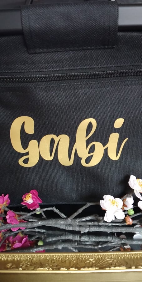 Einkaufskorb Einkaufstasche Geschenk personalisiert Muttertag GRAU