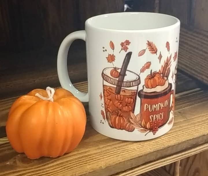 Tasse Herbst Pumpkin Kürbis Geschenk Autumn
