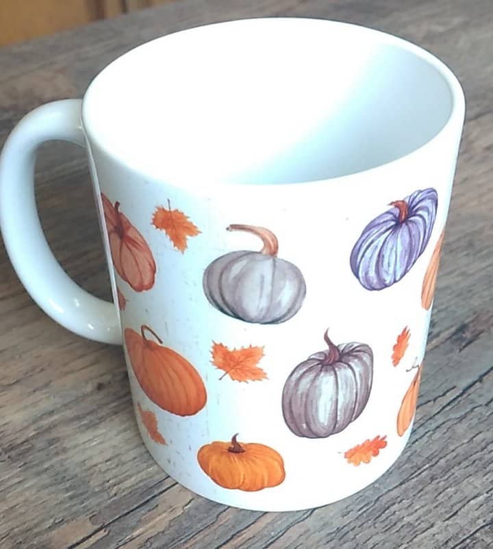 Tasse Herbst Pumpkin Kürbis Geschenk Autumn