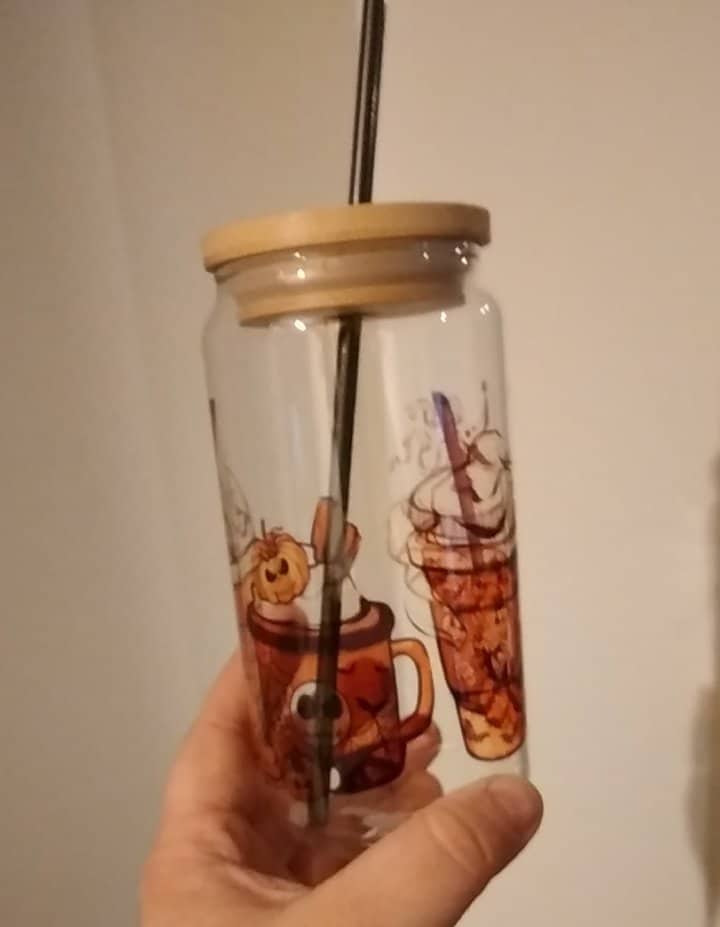 Libby Can Glas Nightmare Geschenk Halloween