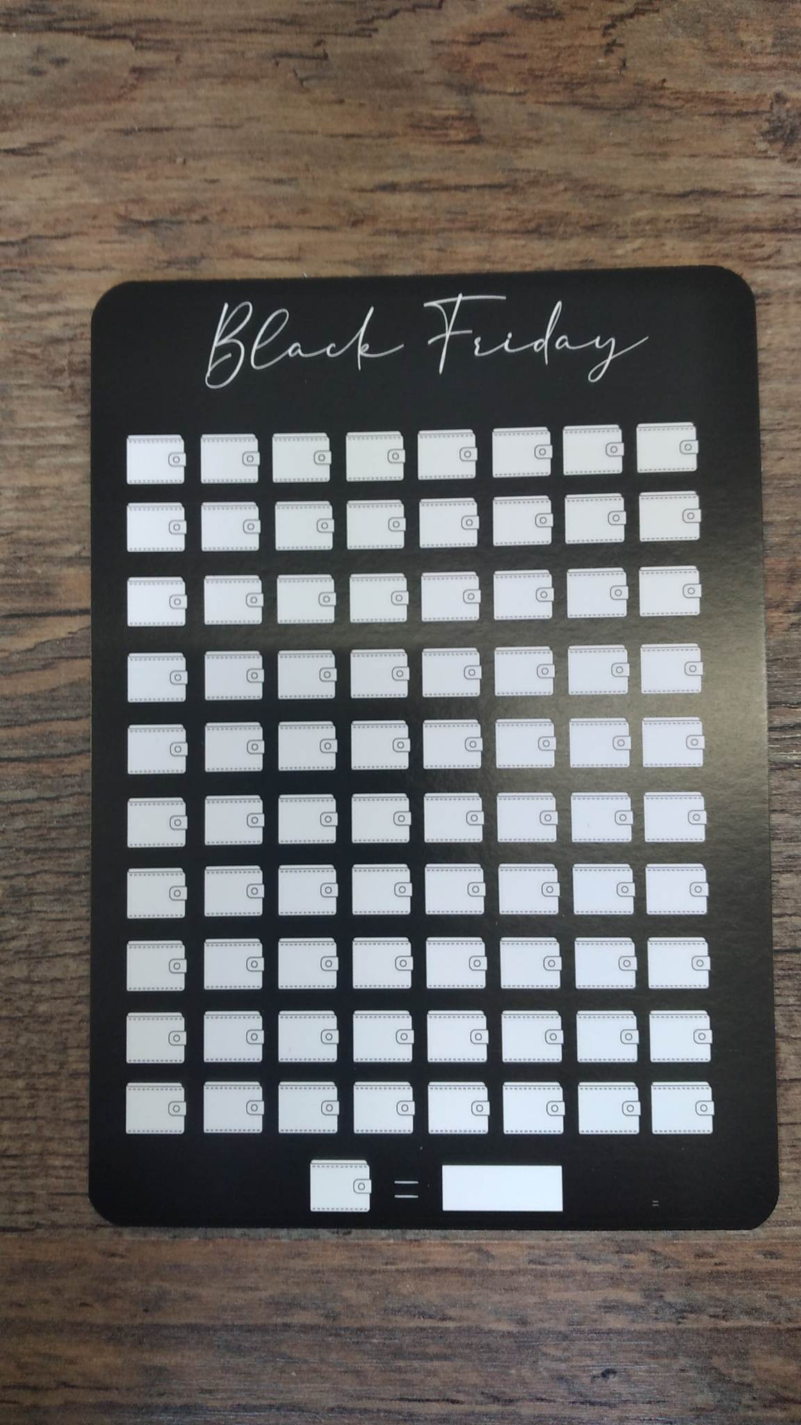 Budget Budgeting sparen Challenge Black Friday A6 A5
