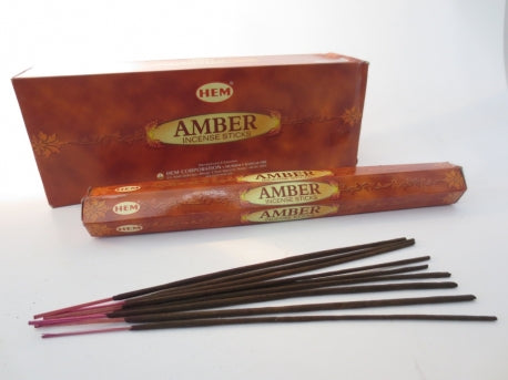 HEM Amber 20 Räucherstäbchen
