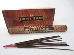HEM Amber-Sandelholz 20 Räucherstäbchen