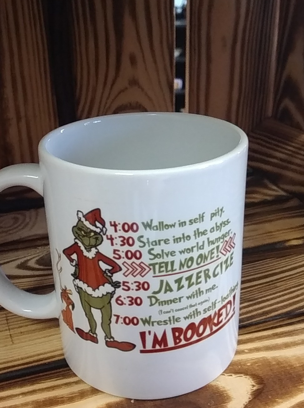 Tasse Griesgram Weihnachten Geschenk Grinch