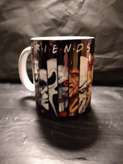 Tasse mit Horrorfreunde Mug Geschenk Halloween