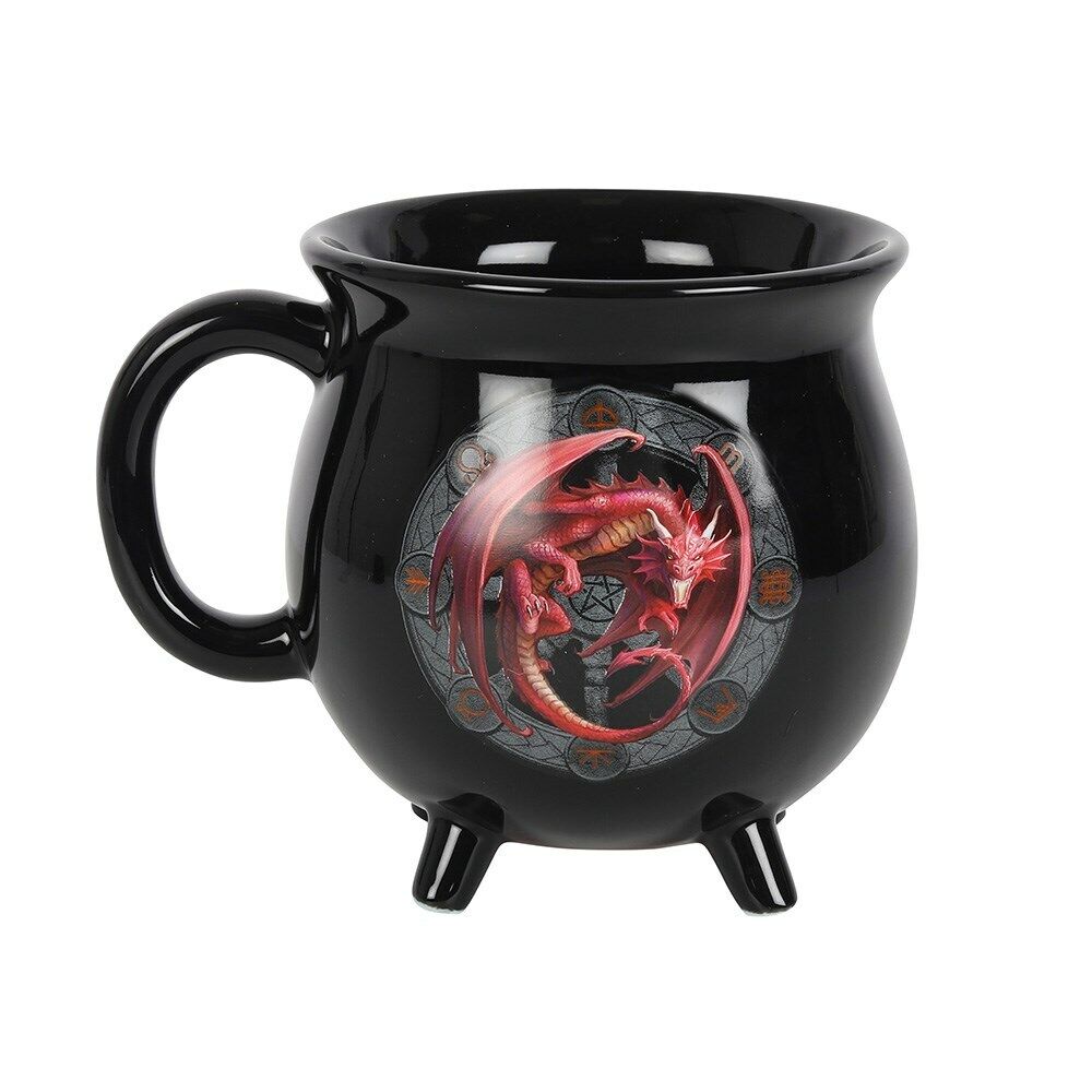 Farbwechseltasse - Drache rot