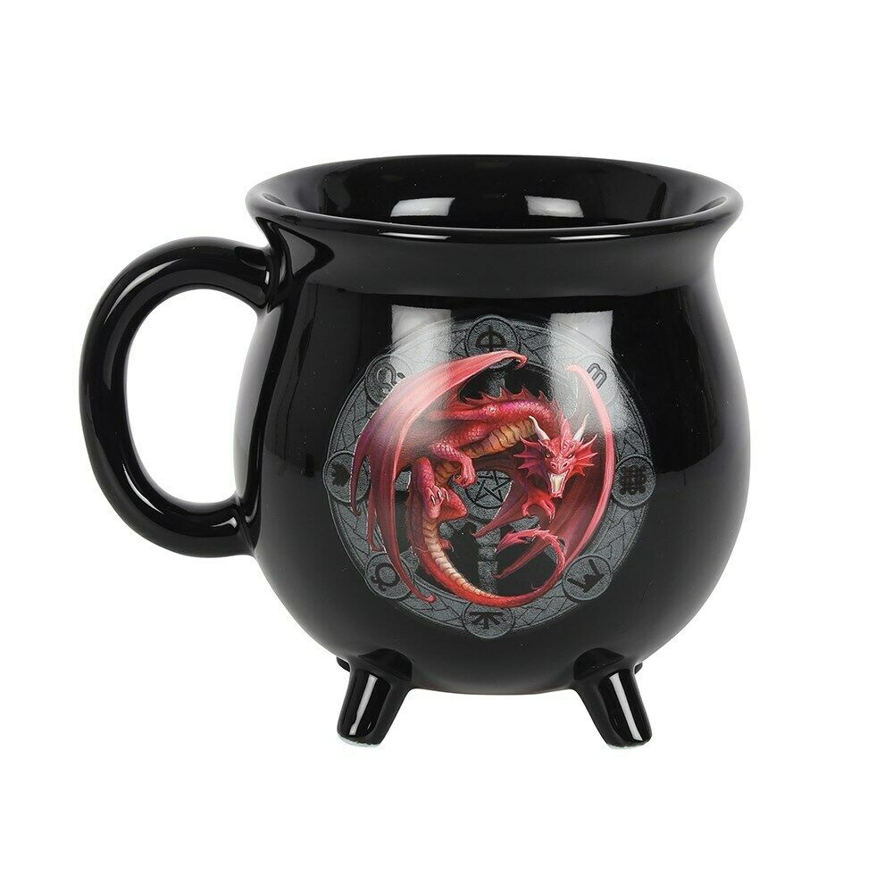 Farbwechseltasse - Drache rot