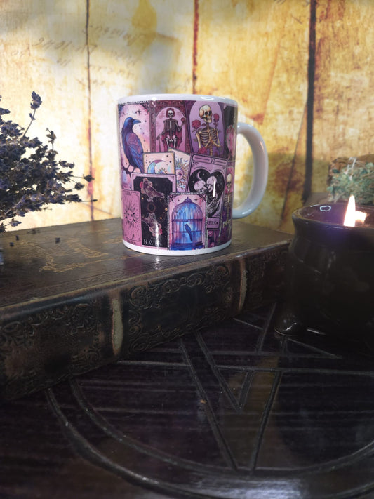 Tasse Geschenk Tarot Magie Hexe Witch