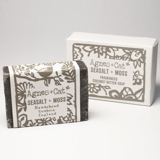 Handgemachte Seife - Meersalz und Moos