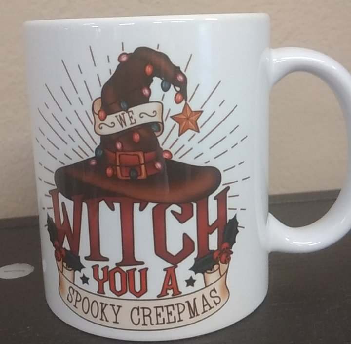 Tasse Mug Geschenk Christmas Weihnachten Hexe Witch Magie Magic