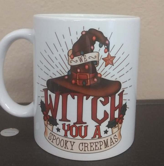 Tasse Mug Geschenk Christmas Weihnachten Hexe Witch Magie Magic