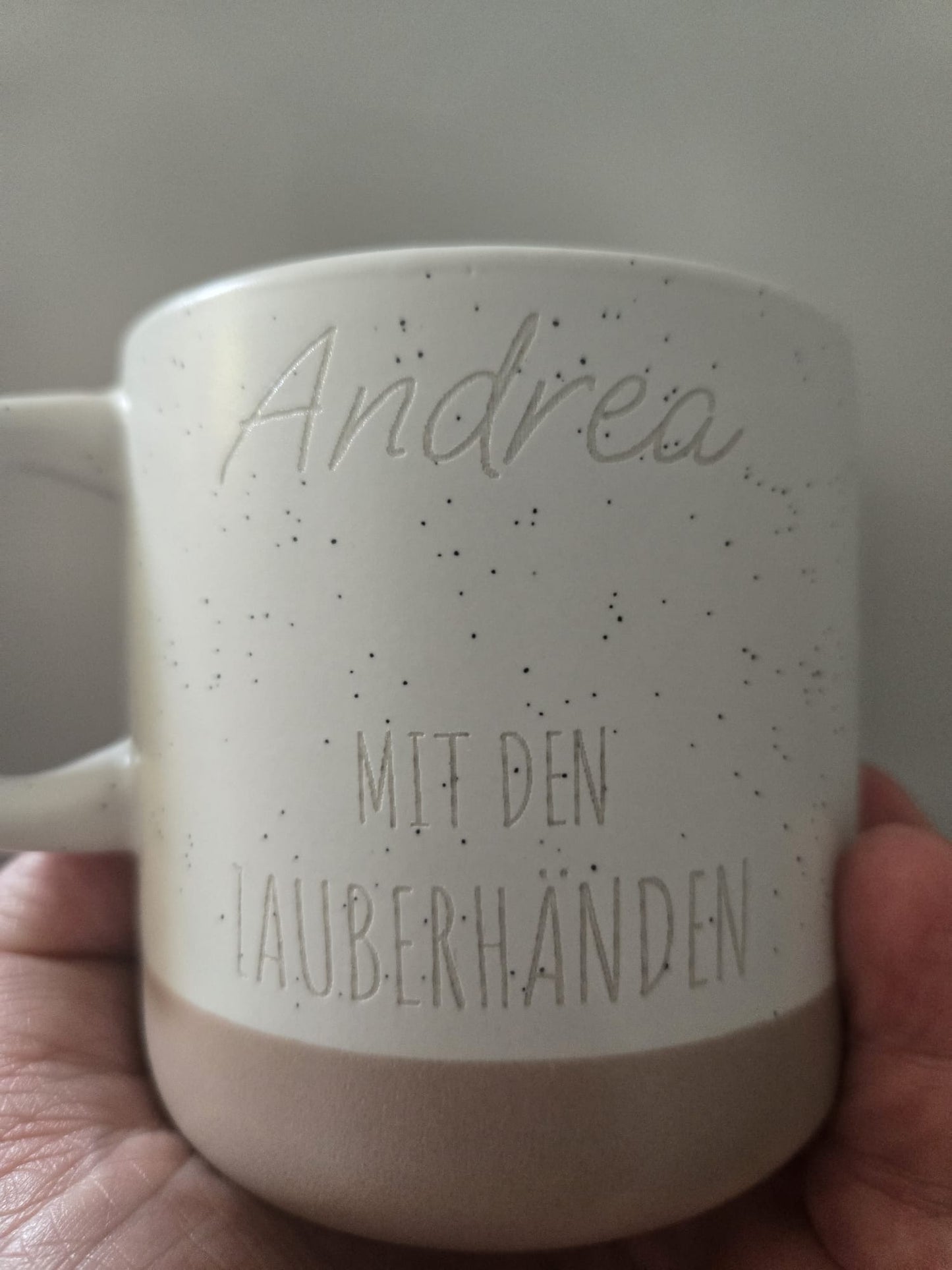 Personalisierte Tasse für Therapeutin, Pflegekraft oder Herzensmensch – individuelles Geschenk mit Name, Beruf und Wunschtext
