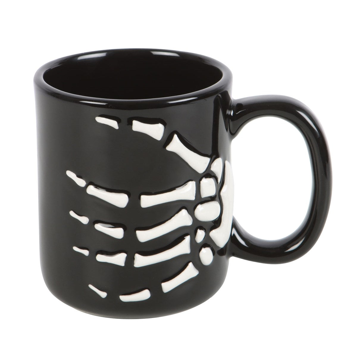 Skelett Hand Tasse