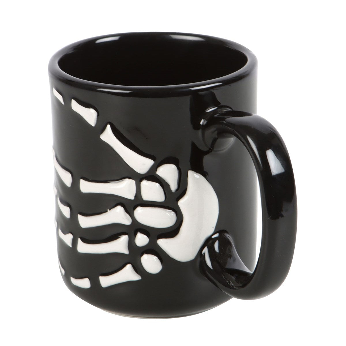 Skelett Hand Tasse