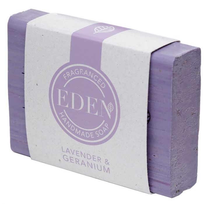 Eden Handgemachte Seifenbar - Lavendel & Geranie