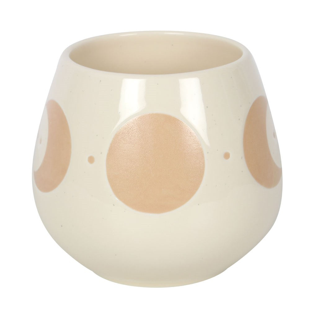 Mond Phasen Kessel Tasse