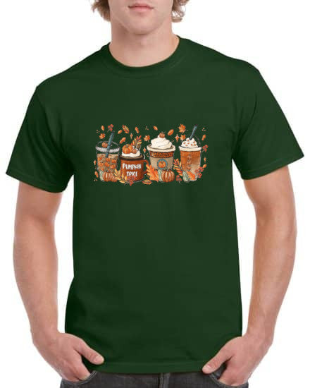 T-Shirt Herbst Autumn Kaffee Coffee Geschenk Kleidung