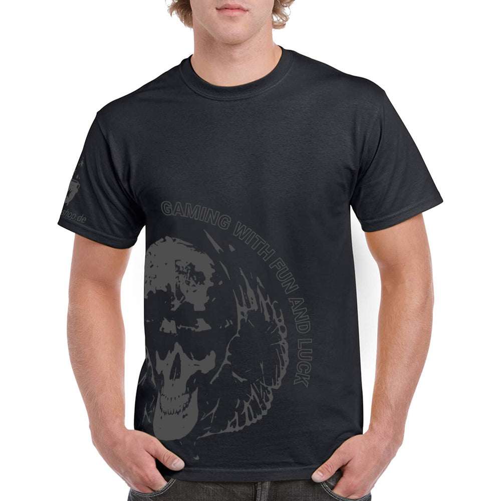 T-Shirt schwarz Rundhals DZMG Merch