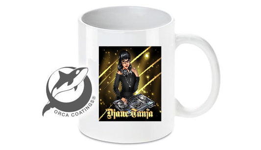 Djane Tanja Kaffeetasse