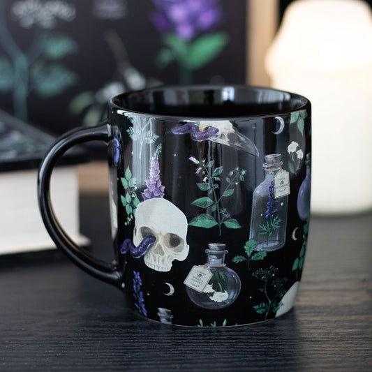 Schöne mystische Gift und Ranken Tasse