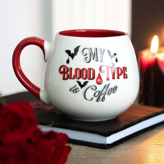 "my blood type is Coffee" Tasse (Meine Blutgruppe ist Kaffee)