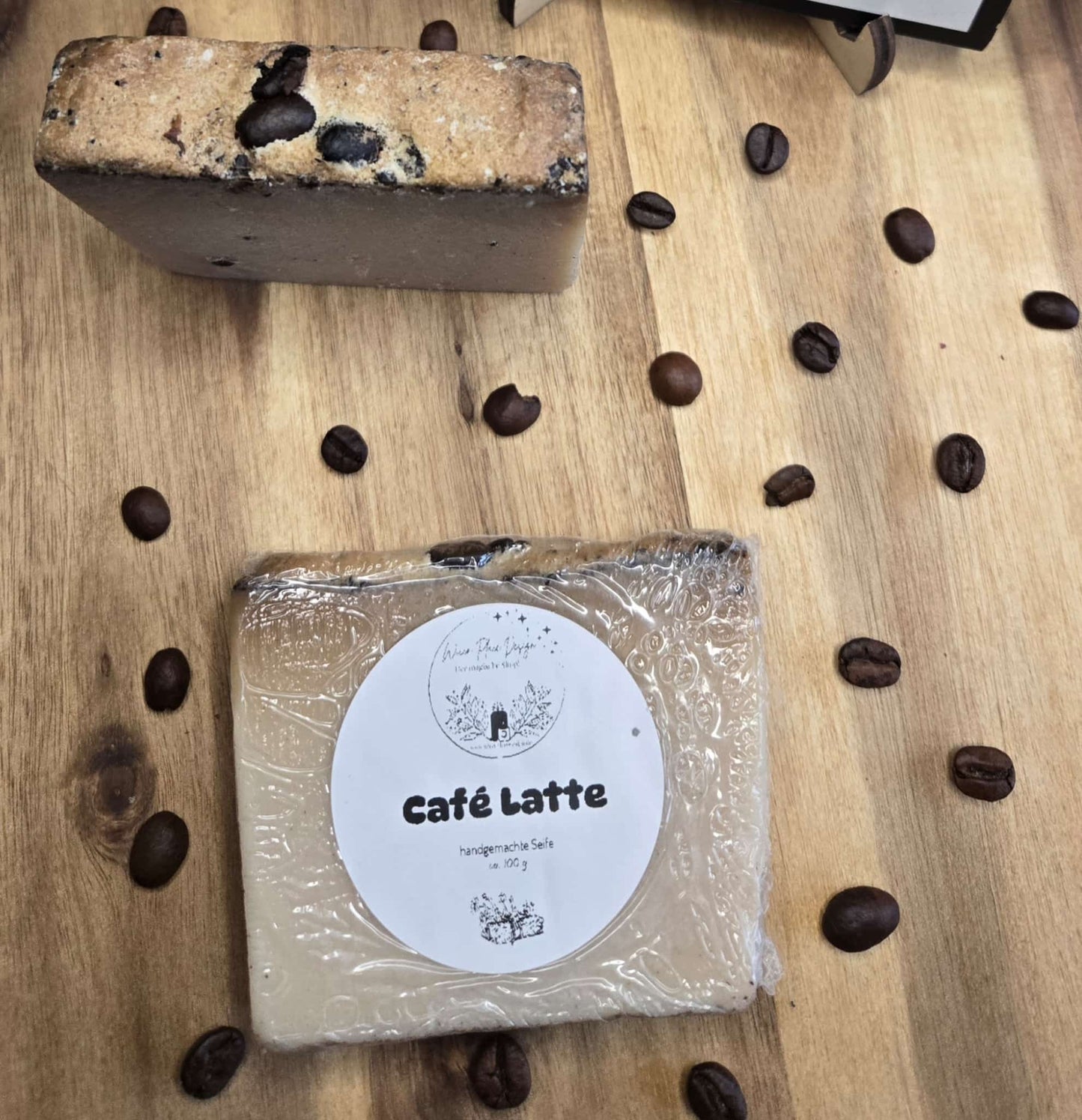 Handgemachtes Seifenstück - Café Latte